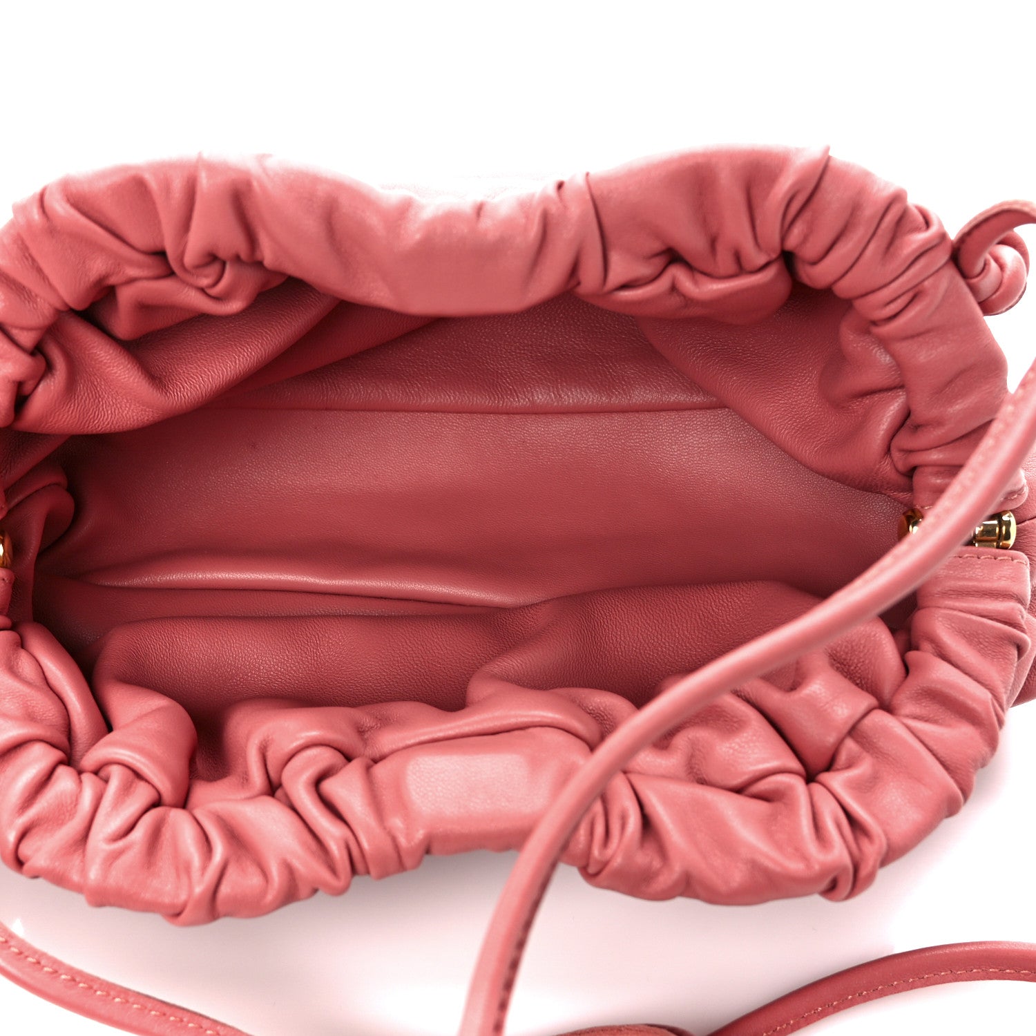 Mansur Gavriel Lambskin Mini Cloud Clutch Blush 5 of 10