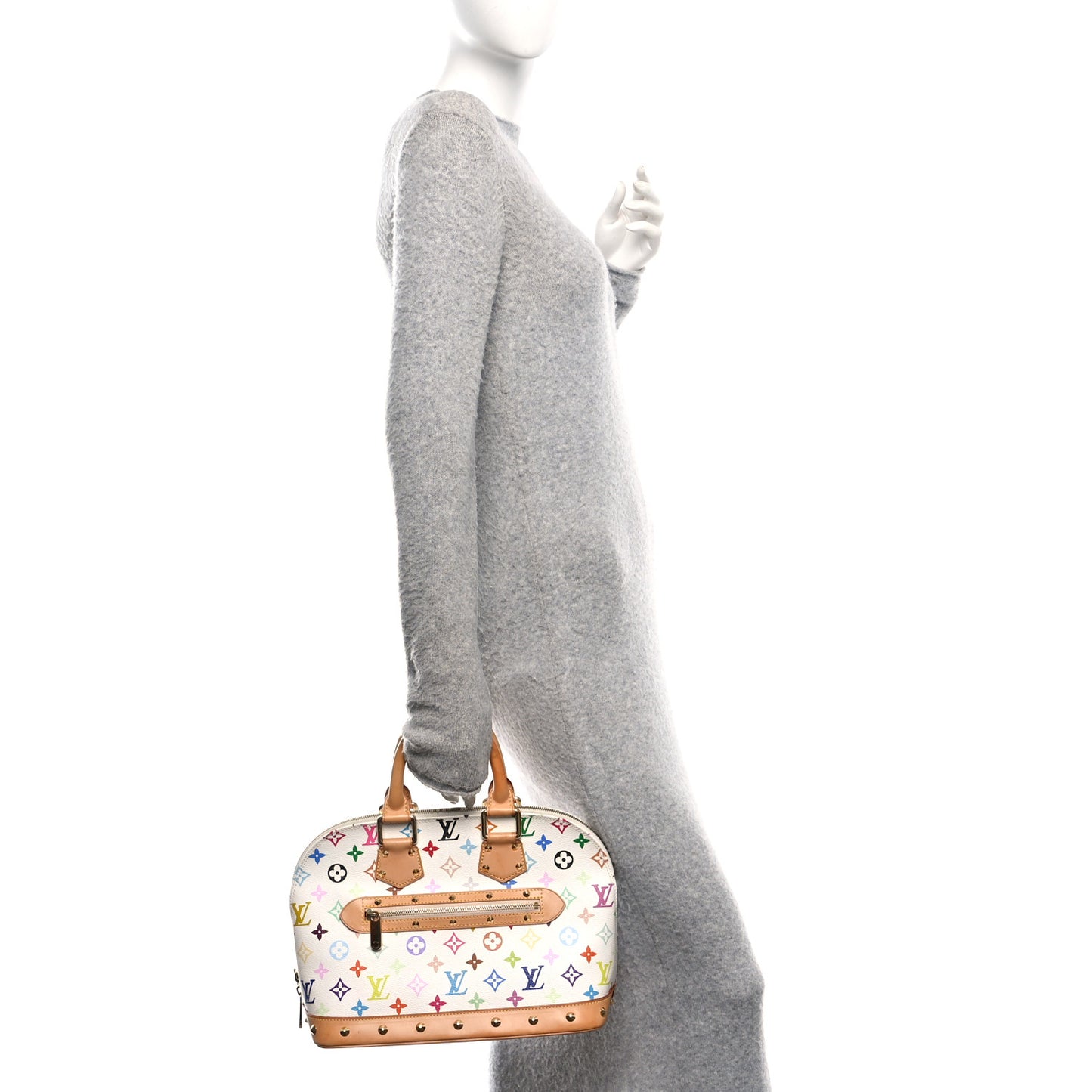 Monogram Multicolor Alma White
