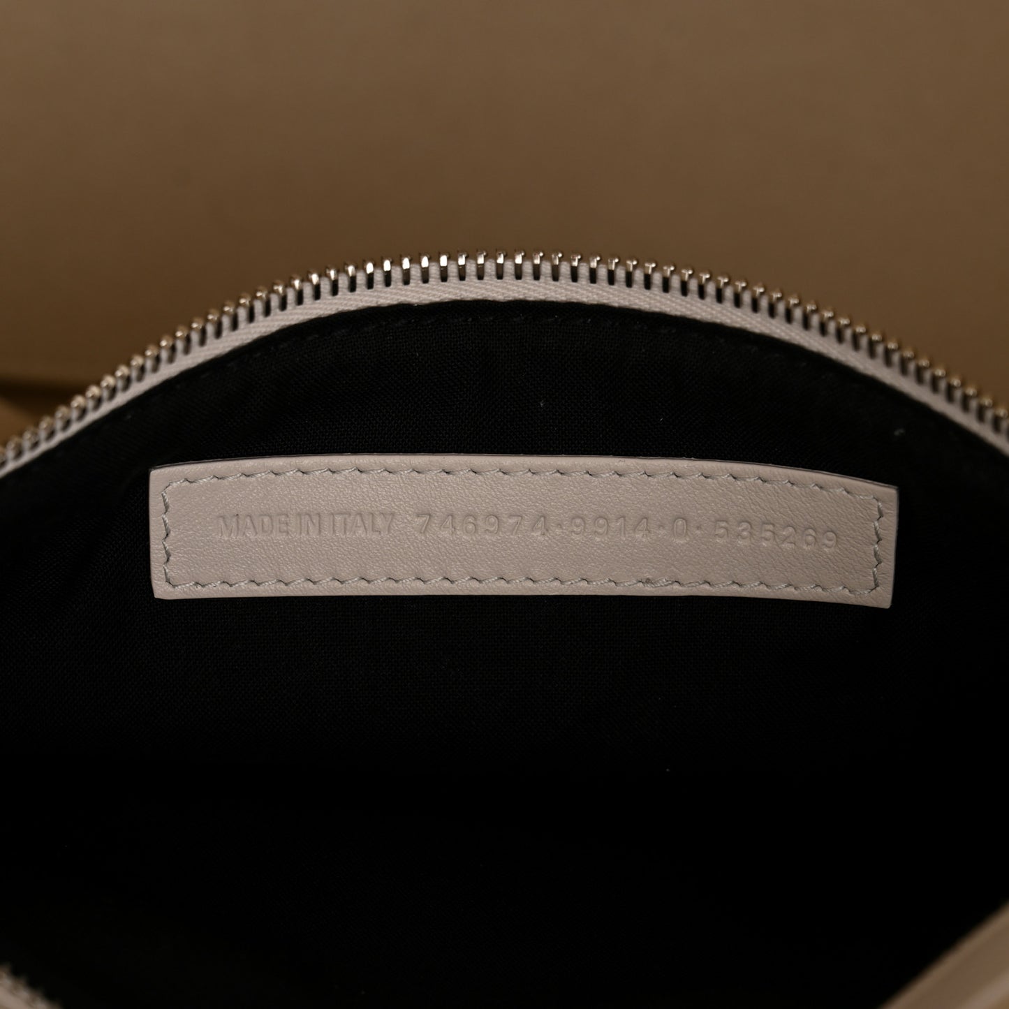 Smooth Calfskin Mary Kate Tote Nacre