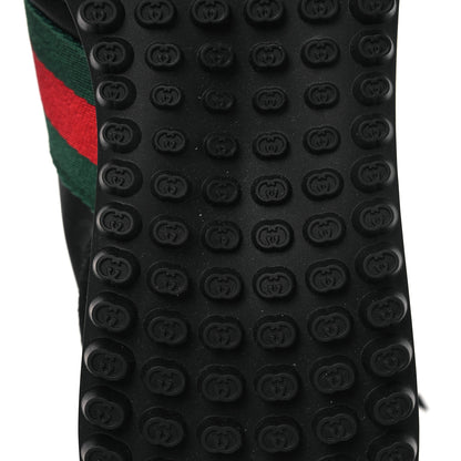 Gucci GG Suede Monogram Web Re-Motion Sneakers 38 Black 8 of 11