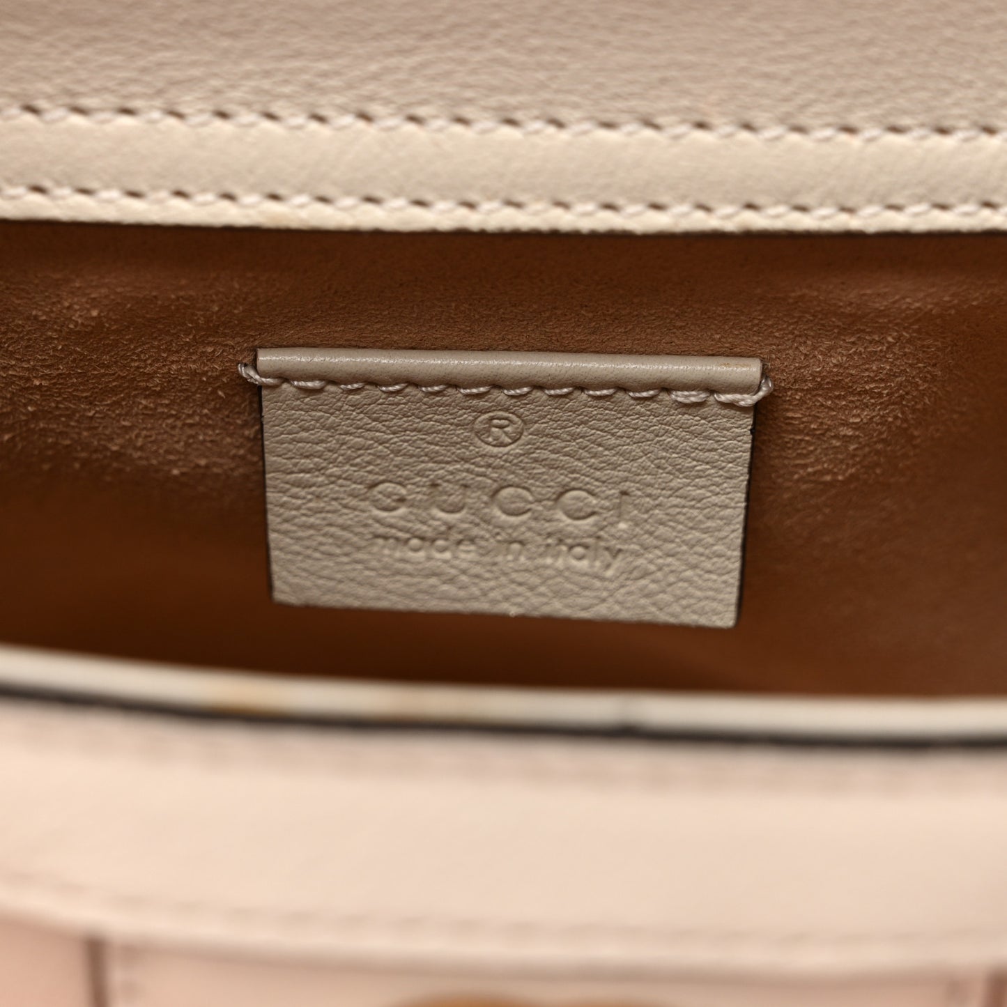 Wonka Grain Calfskin Mini Diana Tote Bag Mystic White Orange Fluo