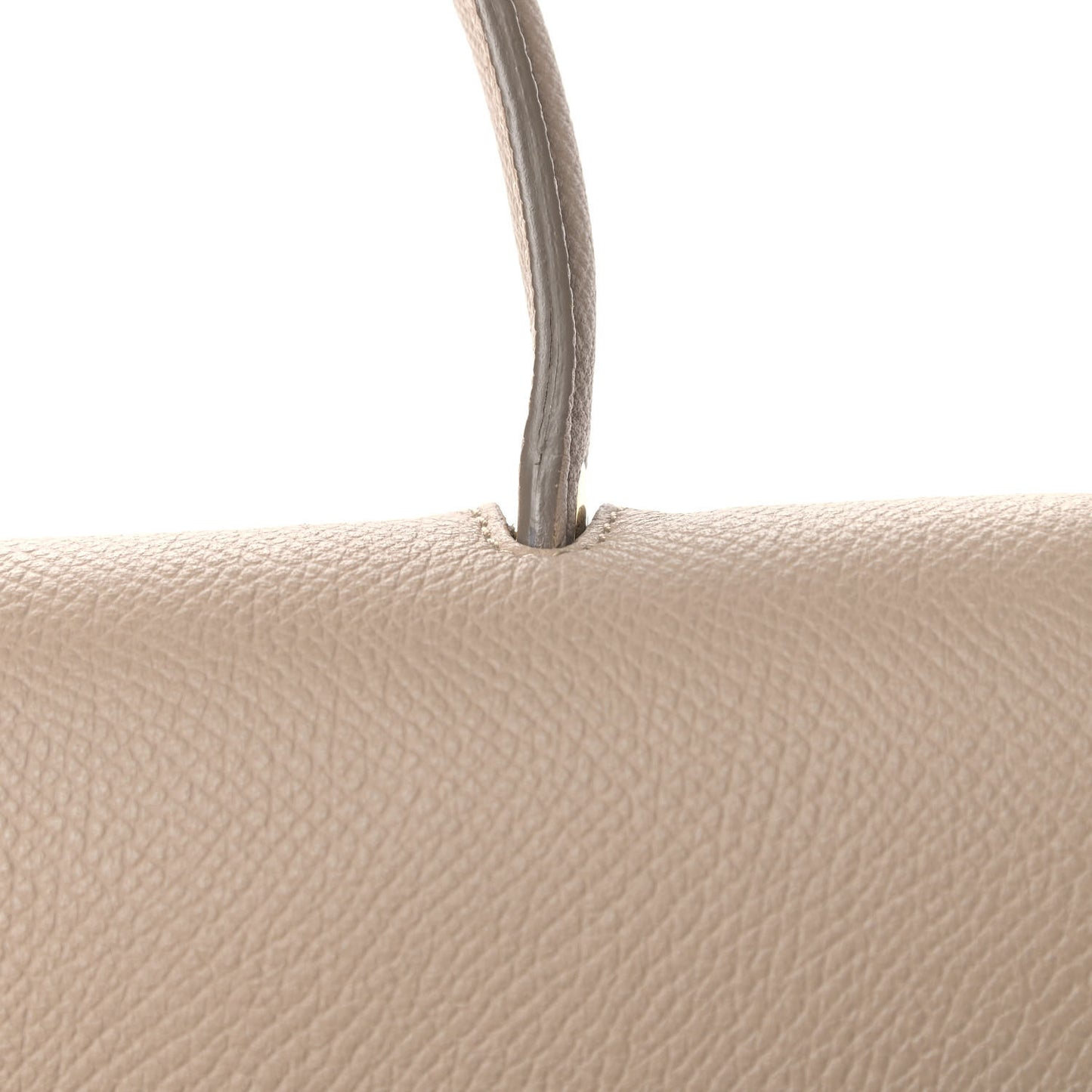 Grained Calfskin Mini Belt Bag Light Taupe