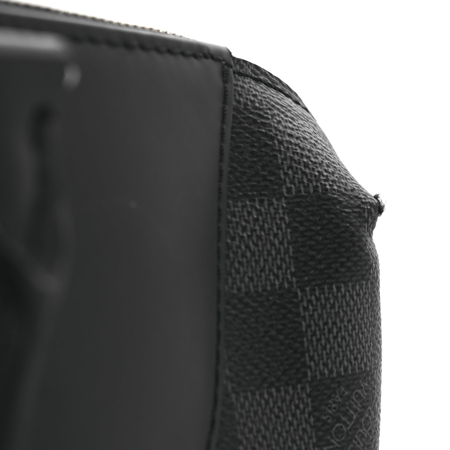 Damier Graphite Porte-Documents Jour