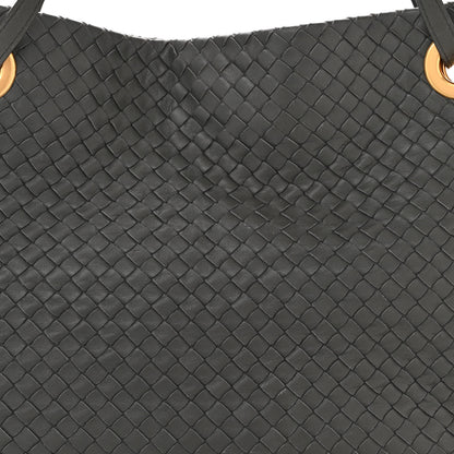 Bottega Veneta Nappa Intrecciato Medium Garda Bag Light Grey 8 of 12
