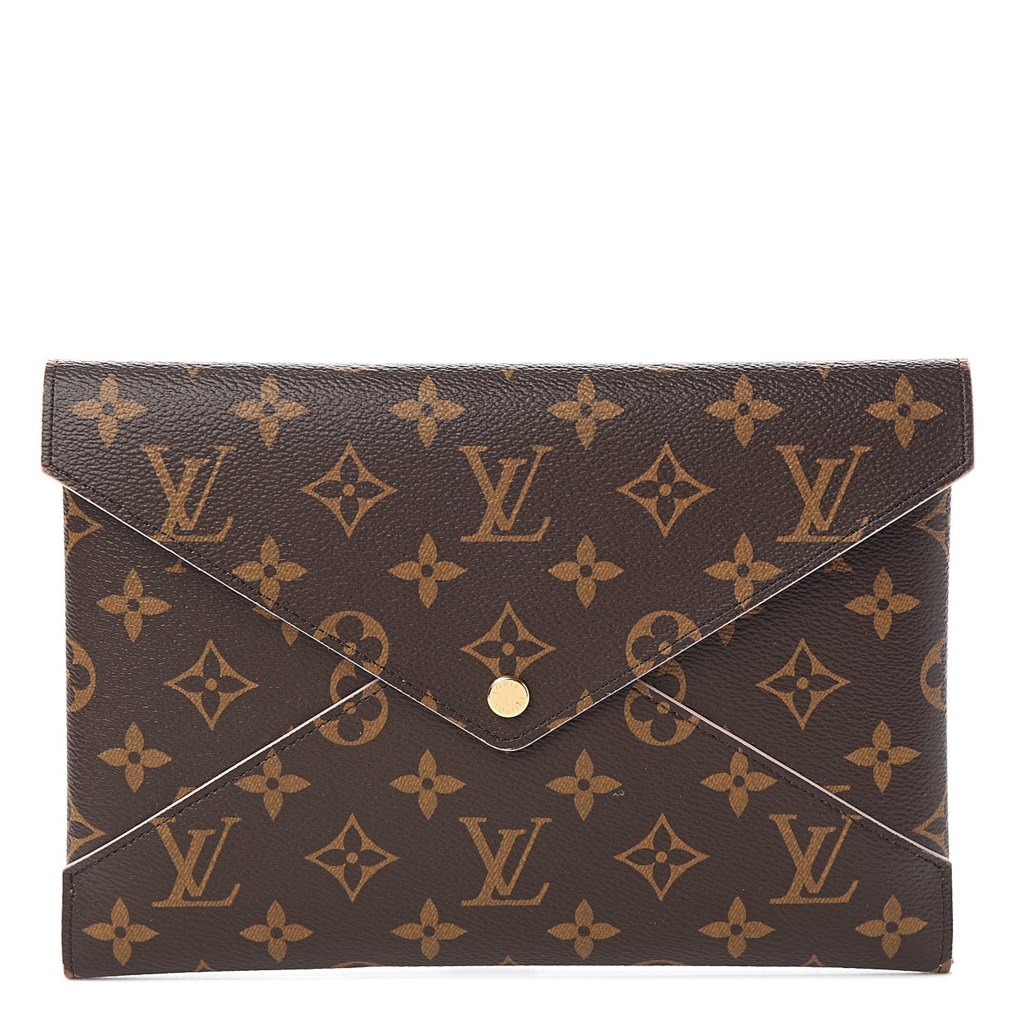 Monogram Large Kirigami Pochette Insert Rose Ballerine
