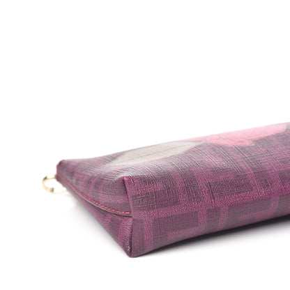 Fendi Zucca Spalmati Rose Ladybug Pochette Ciclamino 8 of 10