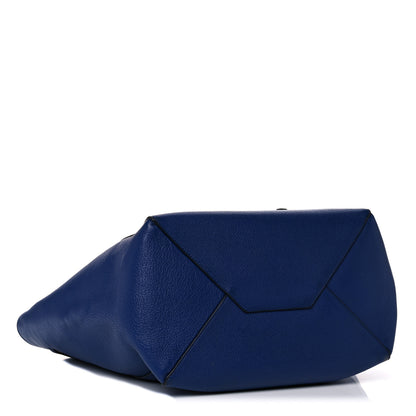 Celine Soft Grained Calfskin Small Belt Cabas Phantom Dark Blue 3 of 11
