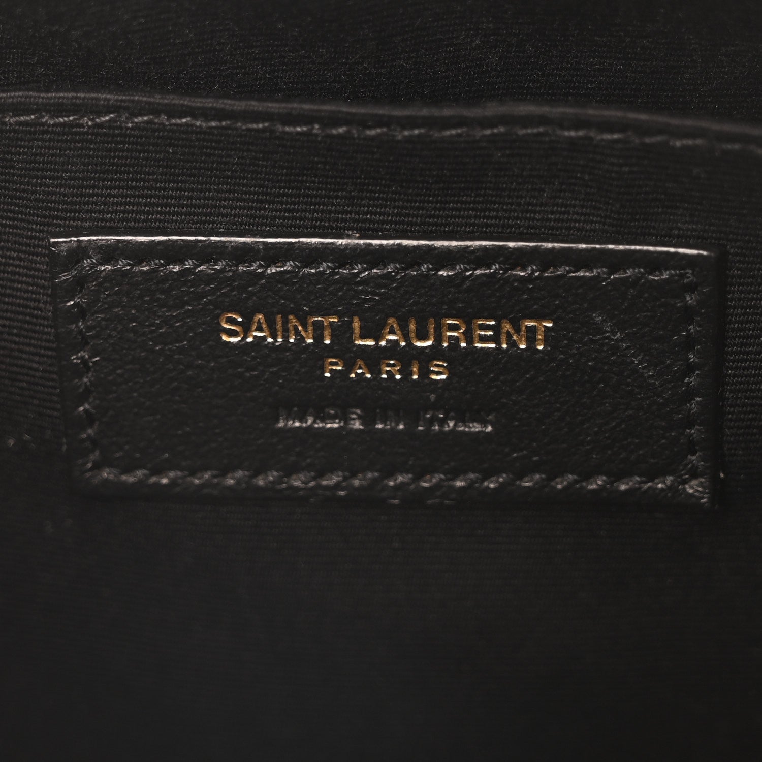 Saint Laurent Calfskin Matelasse Monogram Lou Camera Bag Dark Beige 6 of 10
