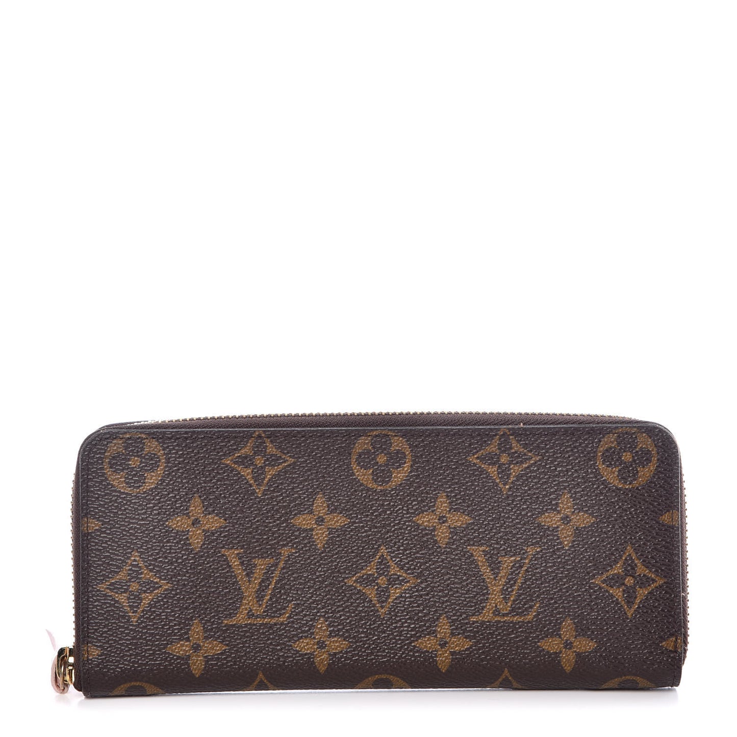 Monogram Clemence Wallet Rose Ballerine