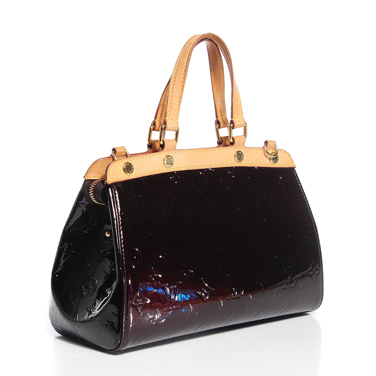 Louis Vuitton Vernis Brea PM Amarante 3 of 8