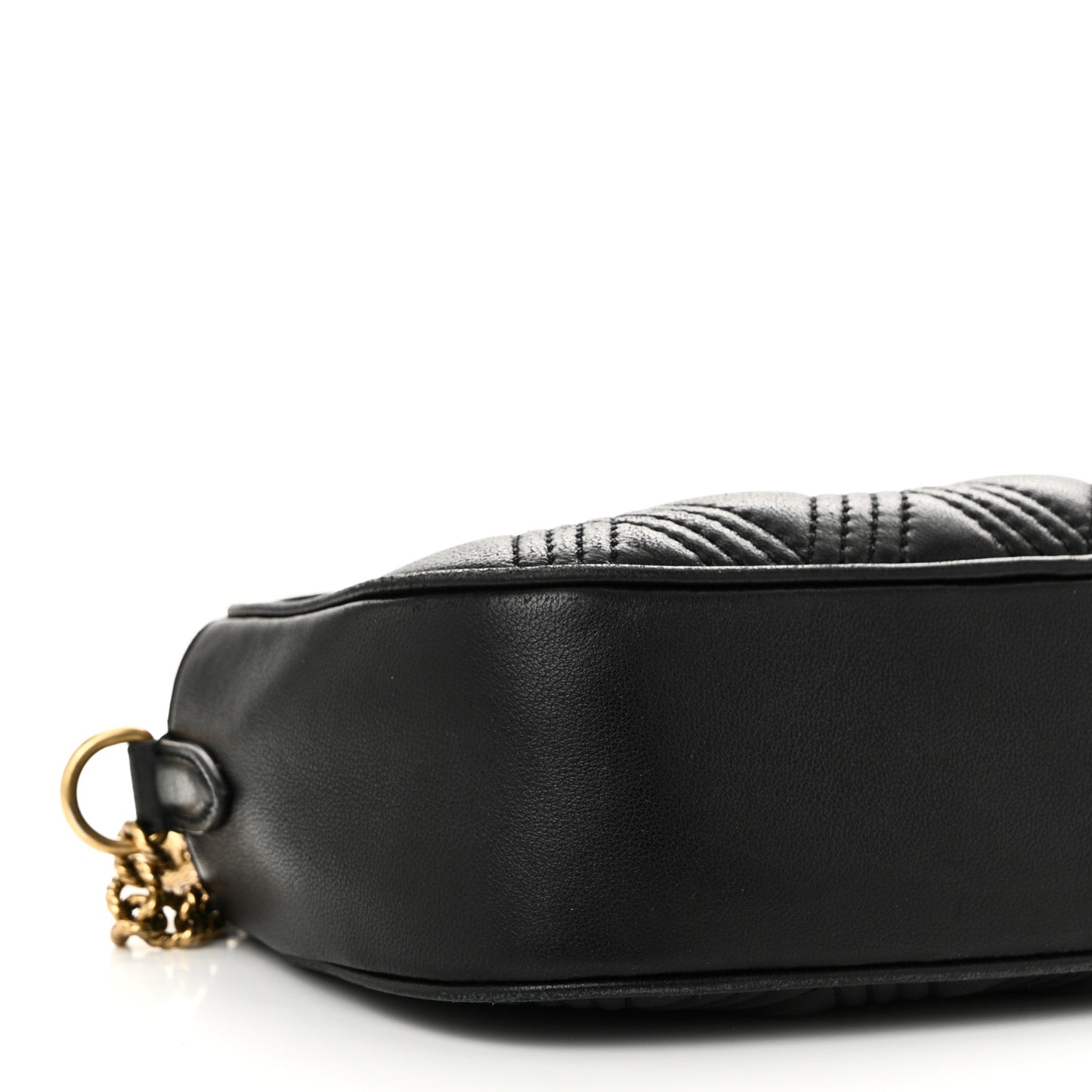 Nappa Medium Quiltie 67 Shoulder Bag Black