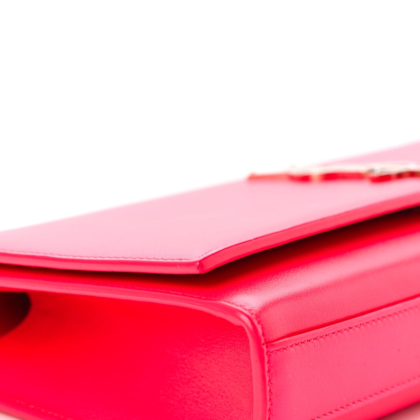 Calfskin Classic Monogram Cassandre Clutch Lipstick Fuchsia