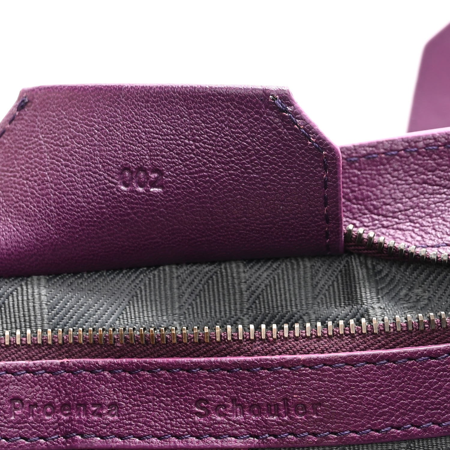 Proenza Schouler Lambskin Medium PS1 Satchel Purple Rain 8 of 11