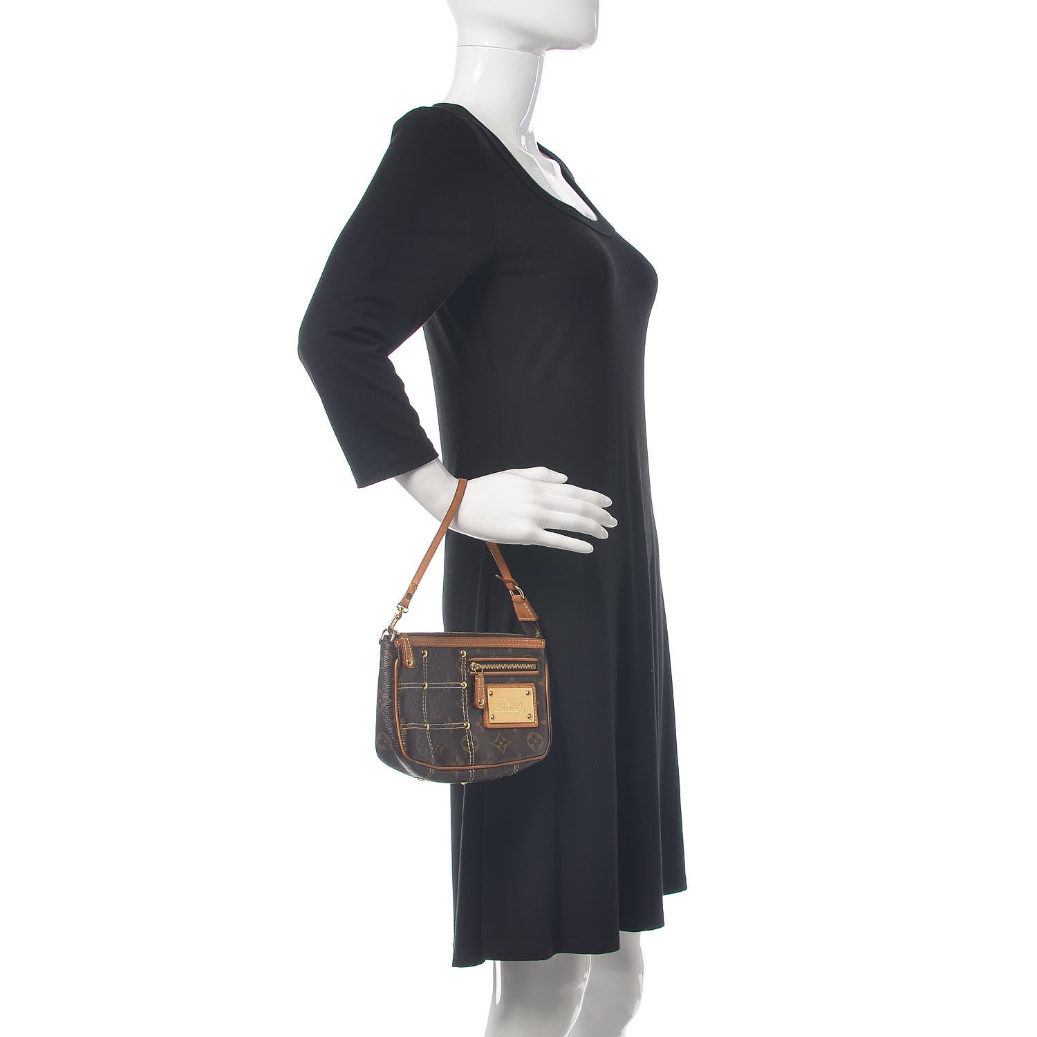 Louis Vuitton Monogram Riveting Pochette Accessories 2 of 10