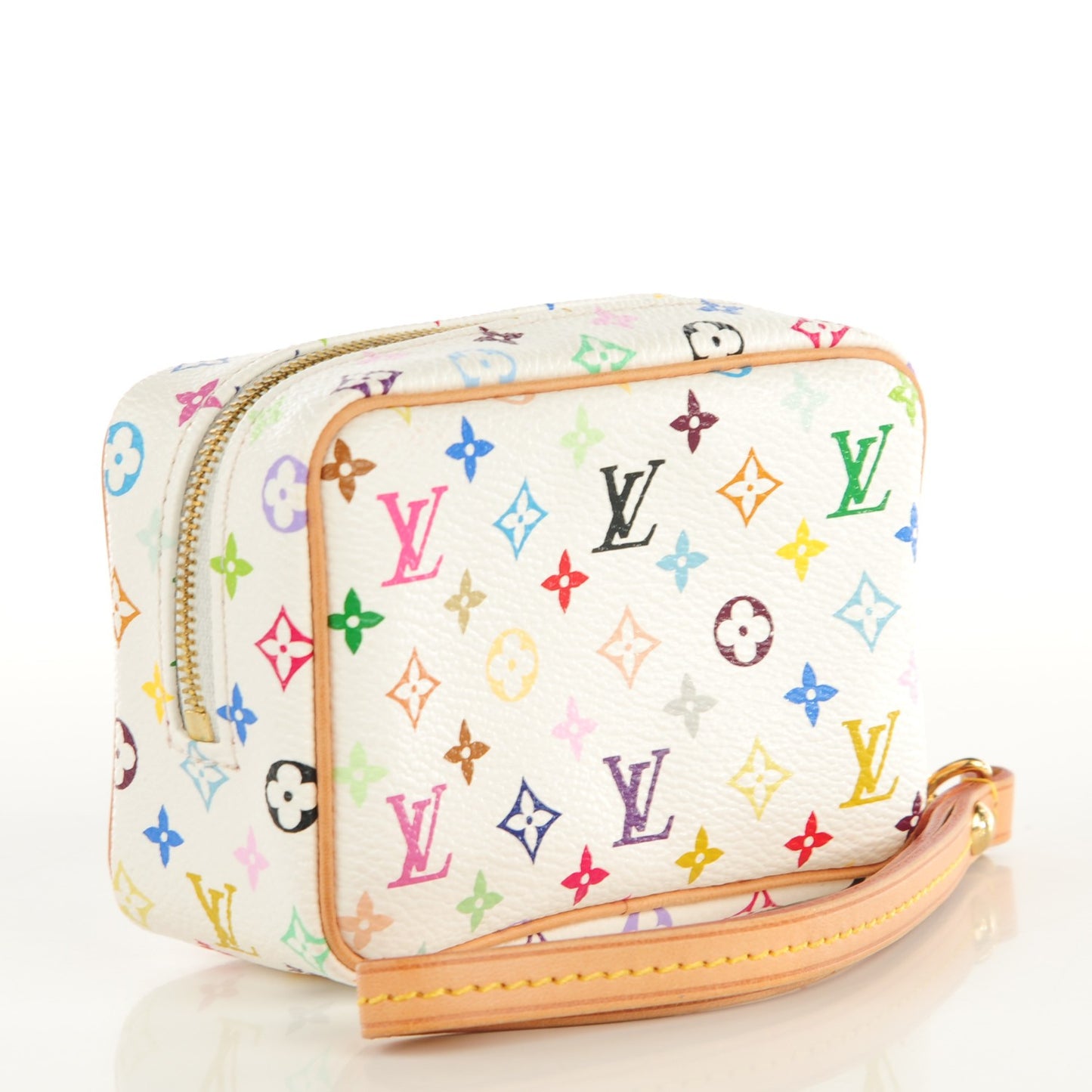 Monogram Multicolor Trousse Wapity White