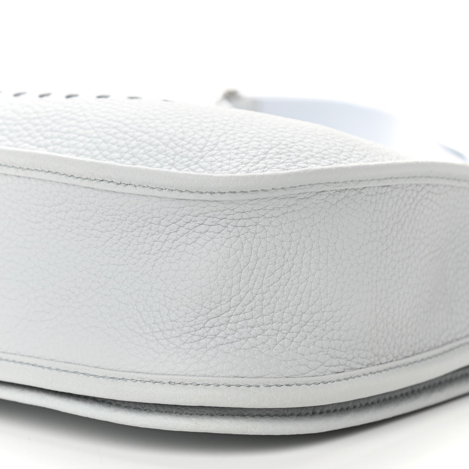 Hermes Taurillon Clemence Evelyne III PM Bleu Pale 9 of 9
