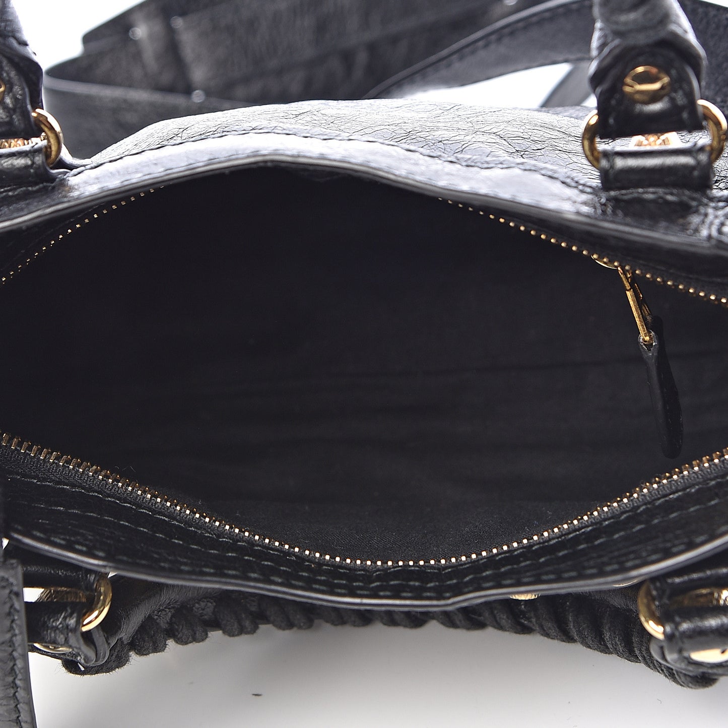 Agneau Giant 12 Gold Hardware Mini City Black