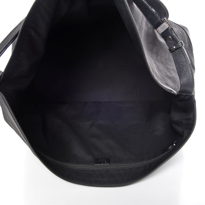 Gucci Nylon Monogram Travel Hobo Black 7 of 13