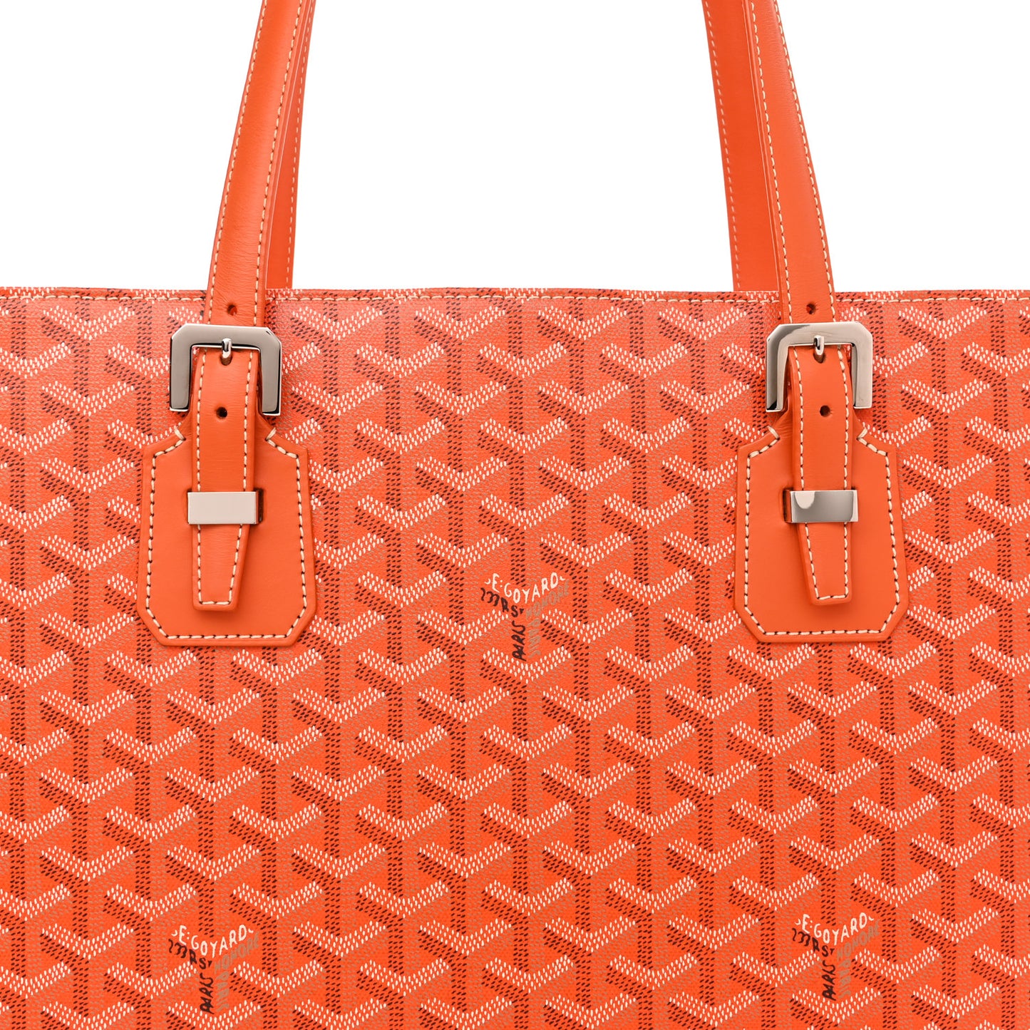 Goyardine Sac Marie Galante GM Orange