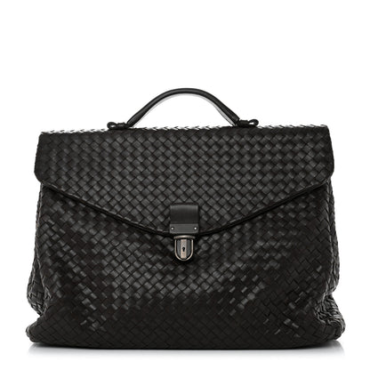 Bottega Veneta Intrecciato VN Briefcase Ebano 1 of 10