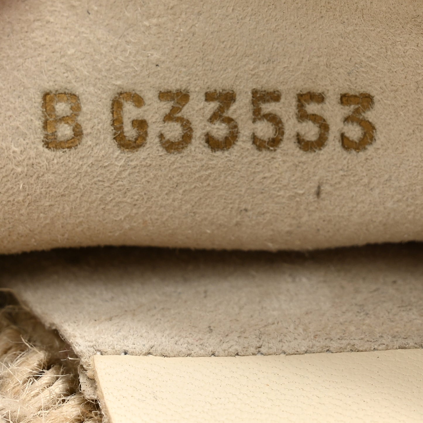 Iridescent Goatskin CC Espadrille Mules 40 Ivory Black