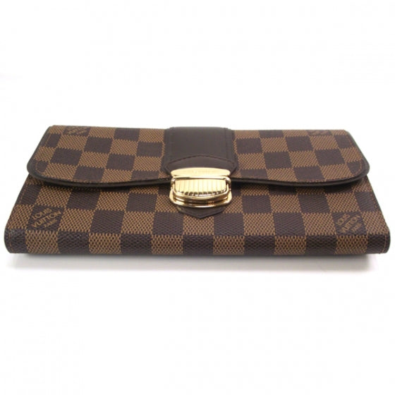 Louis Vuitton Damier Ebene Sistina Wallet 4 of 7