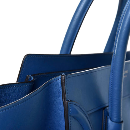 Celine Smooth Calfskin Mini Luggage Electric Blue 9 of 9