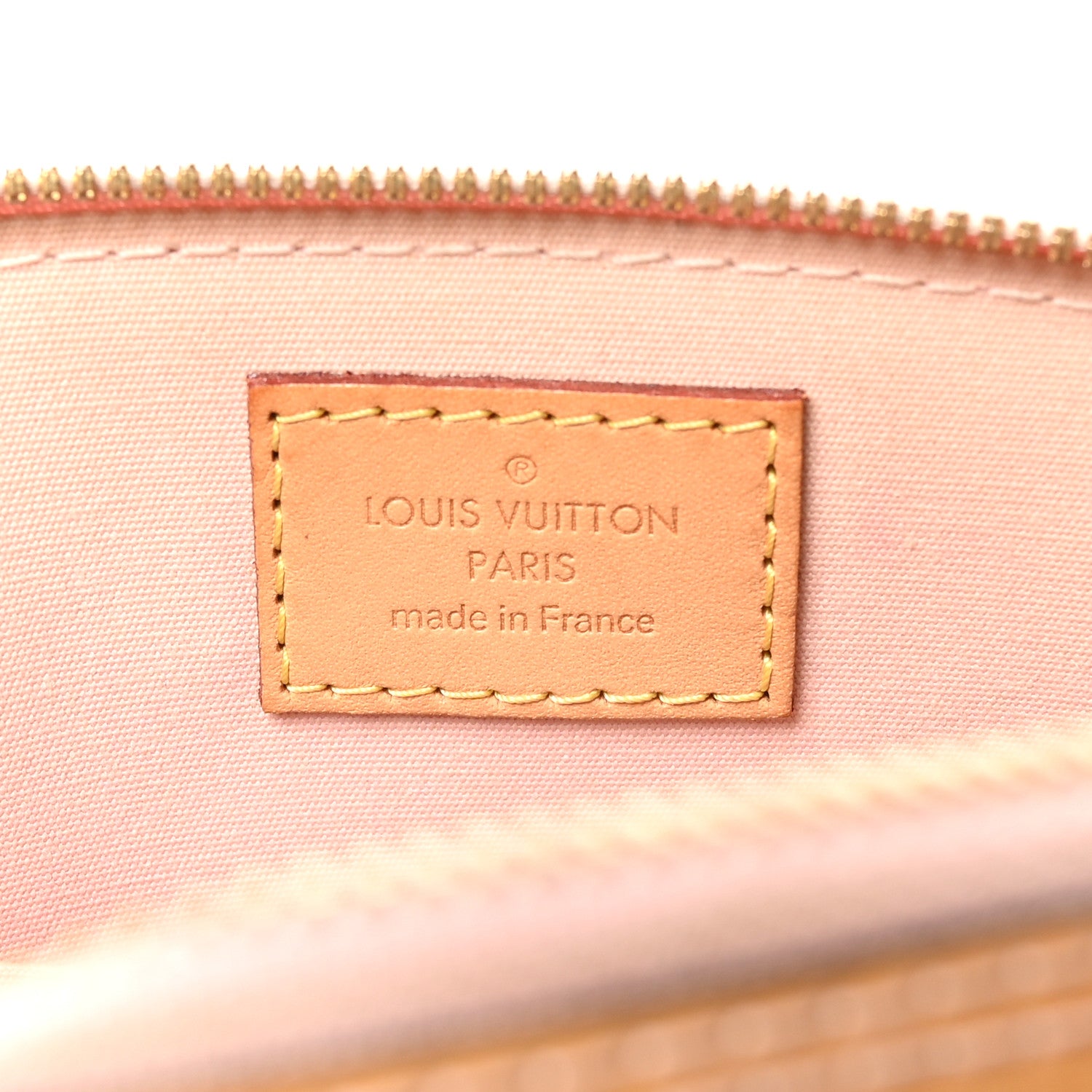 Louis Vuitton Vernis Alma BB Rose Velours 6 of 10