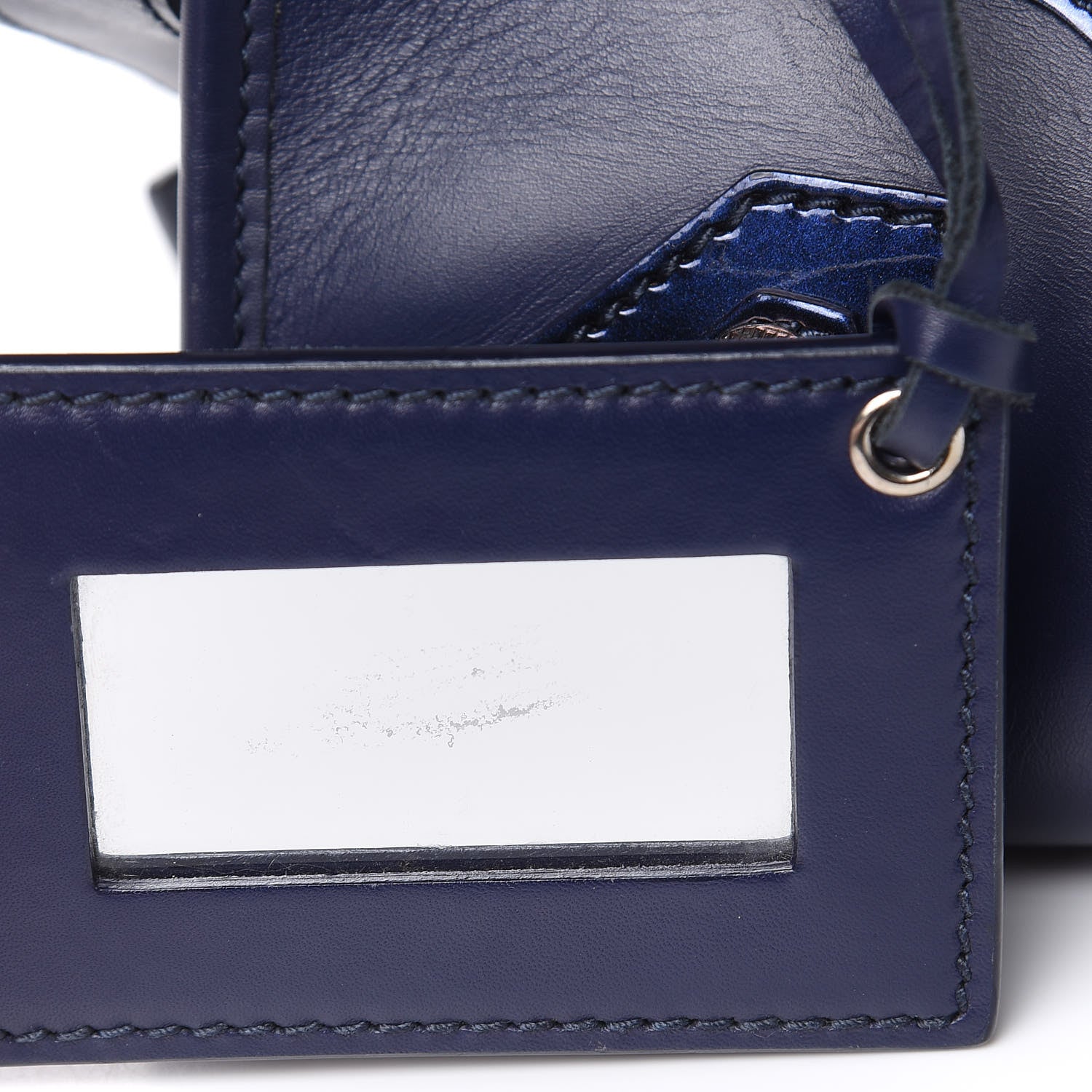Balenciaga Smooth Calfskin Metallic Patent Giant 12 Silver Hardware Mini City Ultraviolet 15 of 19