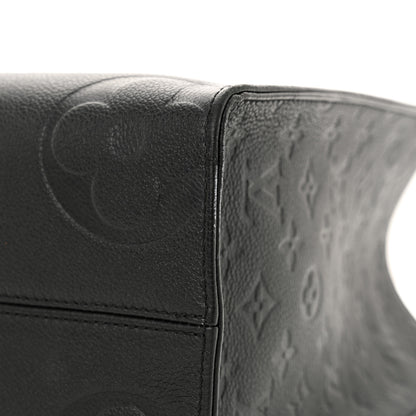 Louis Vuitton Empreinte Monogram Giant OnTheGo MM Black 10 of 11