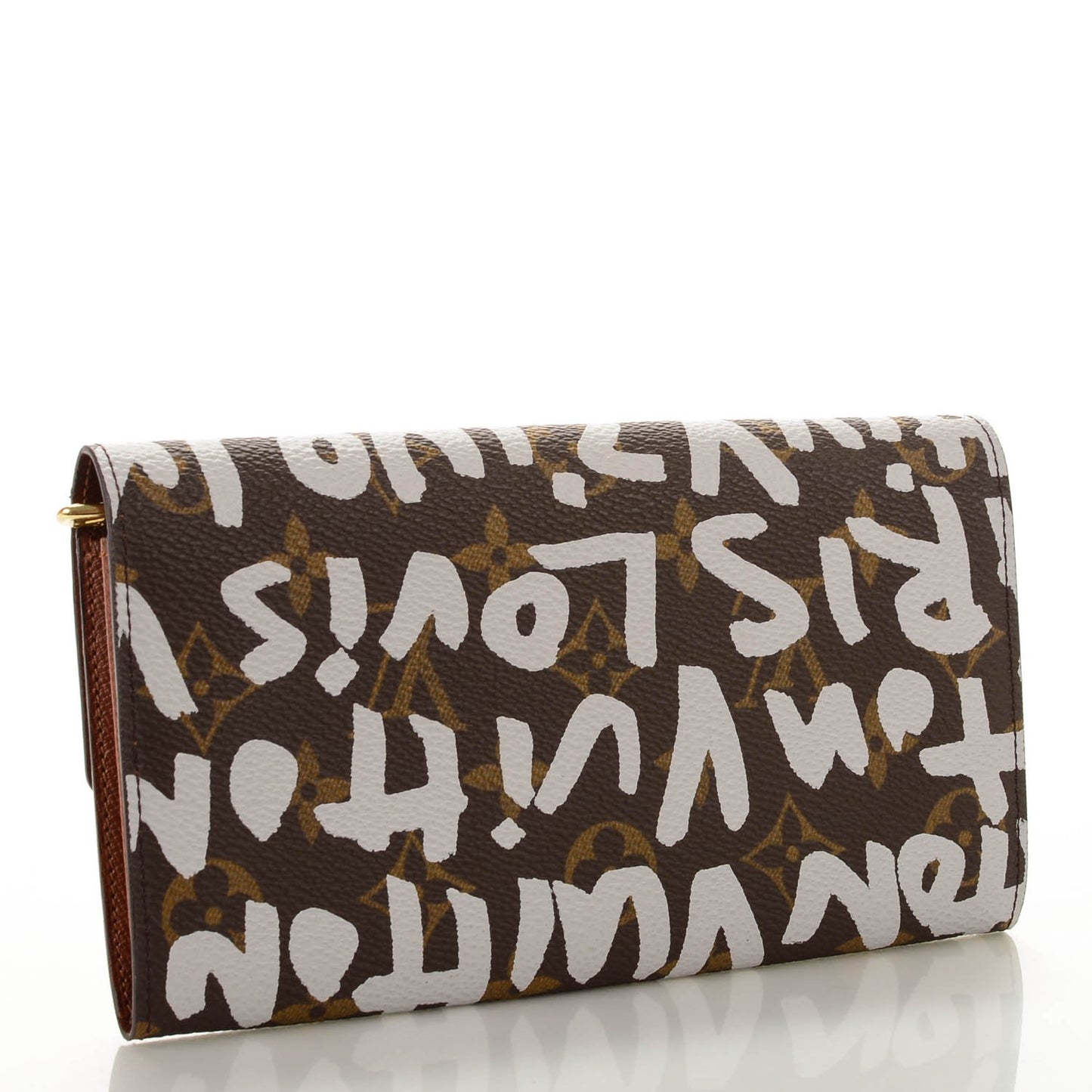 Monogram Graffiti Porte-Monnaie Wallet Silver