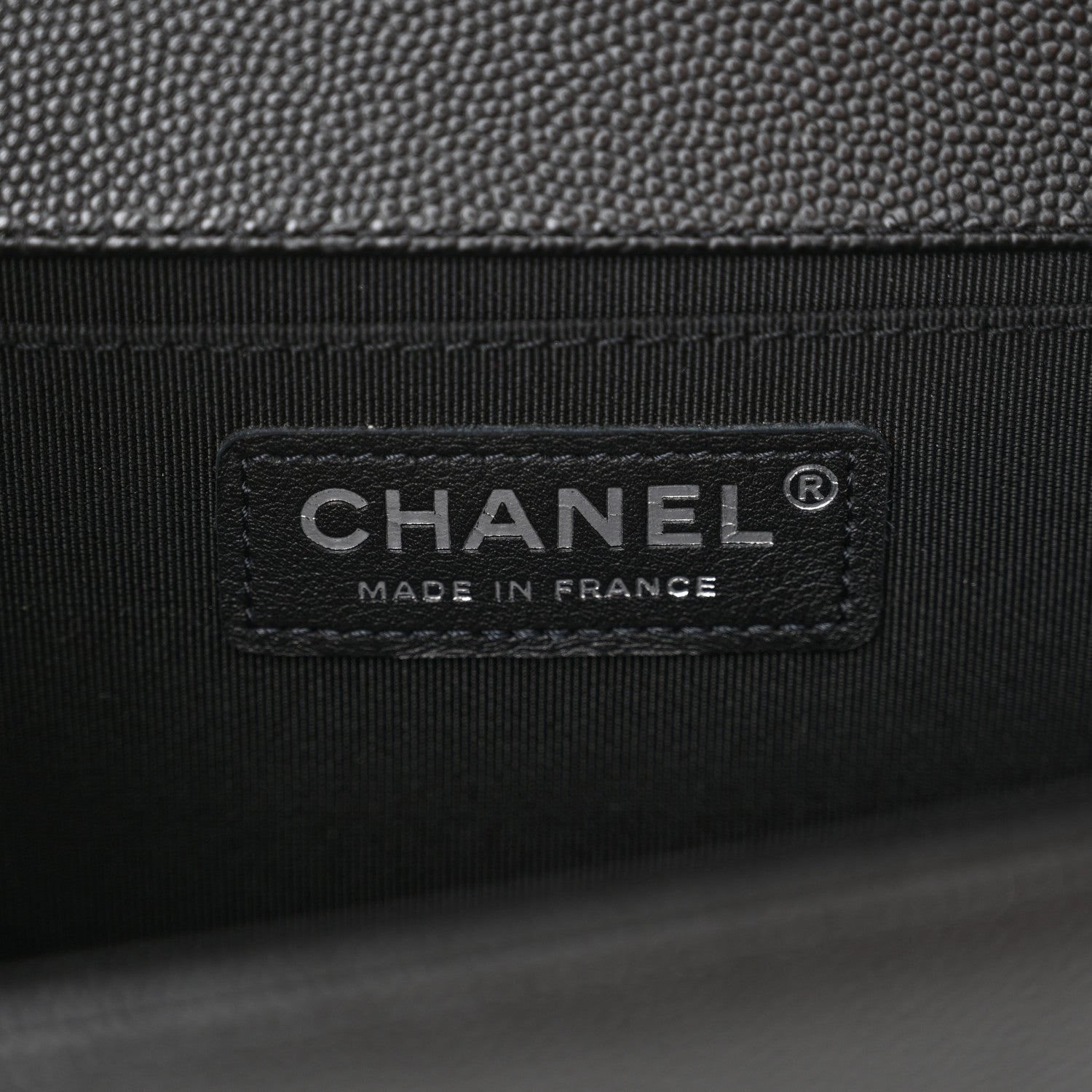Chanel Caviar Quilted Medium Boy Flap Black 6 of 10