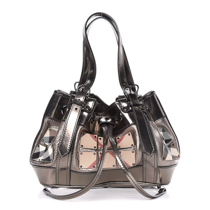 Burberry Prorsum Super Nova Warrior Studded Hobo Metallic 1 of 19