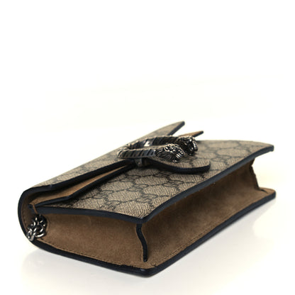 Gucci GG Supreme Monogram Super Mini Dionysus Shoulder Bag Taupe 4 of 8