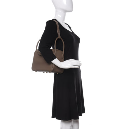 Hermes Taurillon Clemence Lindy 26 Etoupe 2 of 11