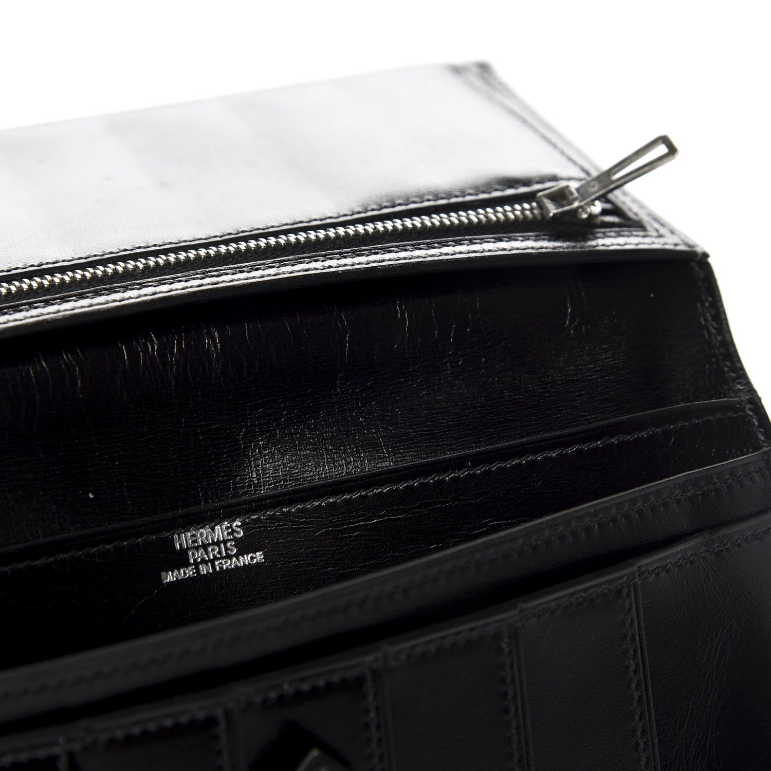Hermes Box Bearn Wallet Black 7 of 7