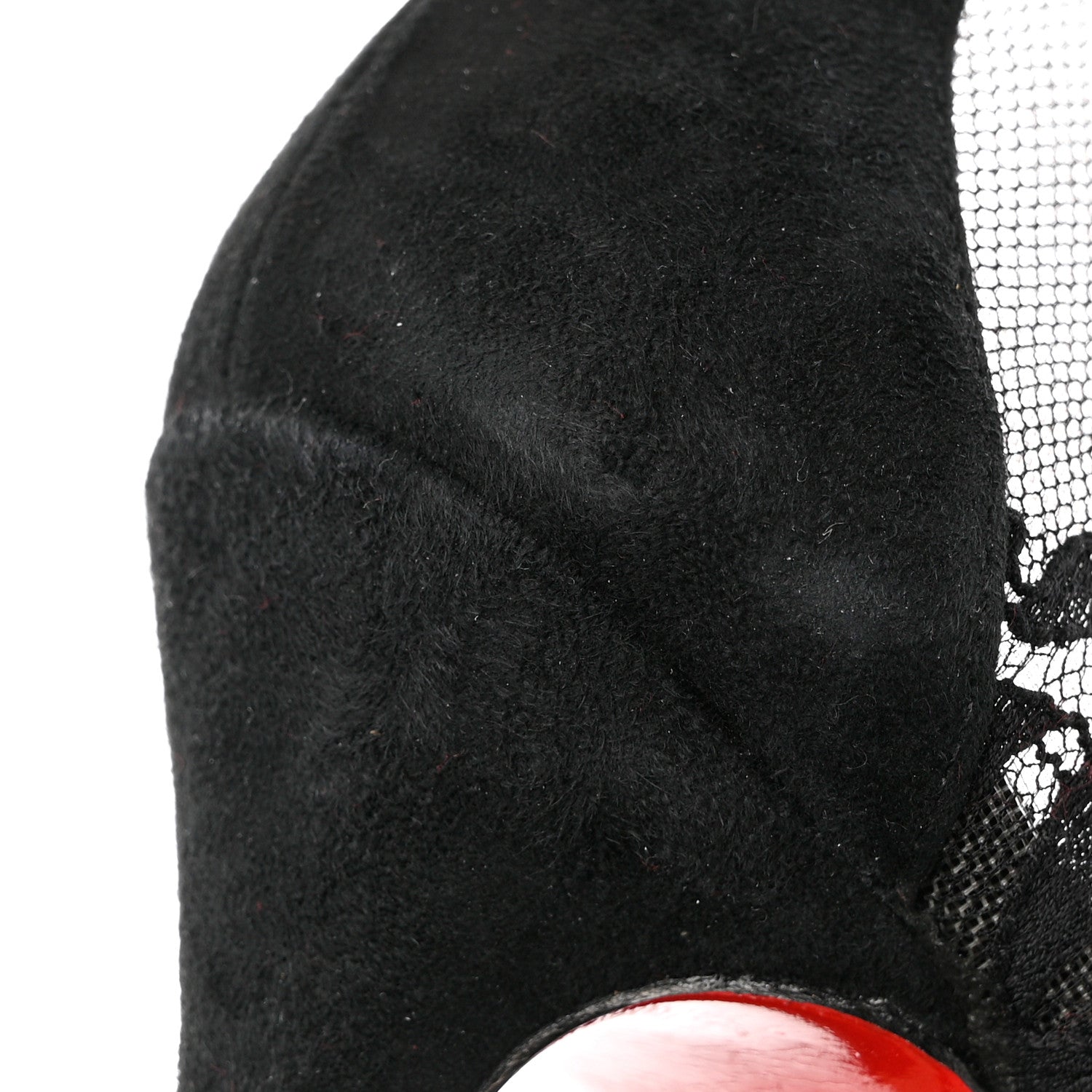 Christian Louboutin Lace Dorissima 100 Pumps 37.5 Black 10 of 11