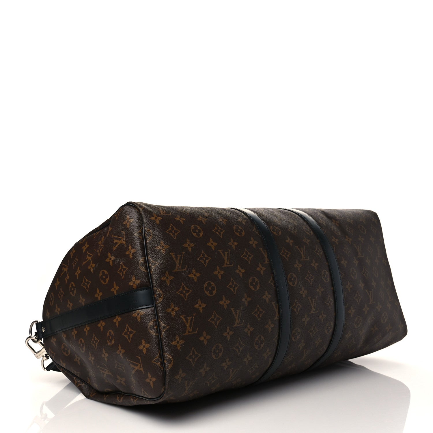 Louis Vuitton Monogram Macassar Keepall Bandouliere 55 4 of 10