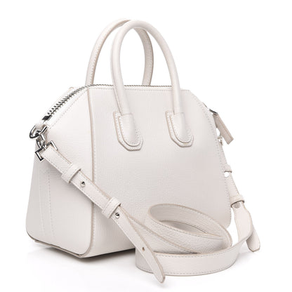Givenchy Sugar Goatskin Mini Antigona White 3 of 12