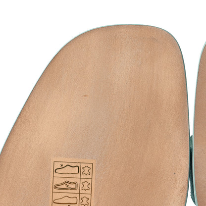 Hermes Epsom Oran Sandals 39 Vert Embrun 11 of 11