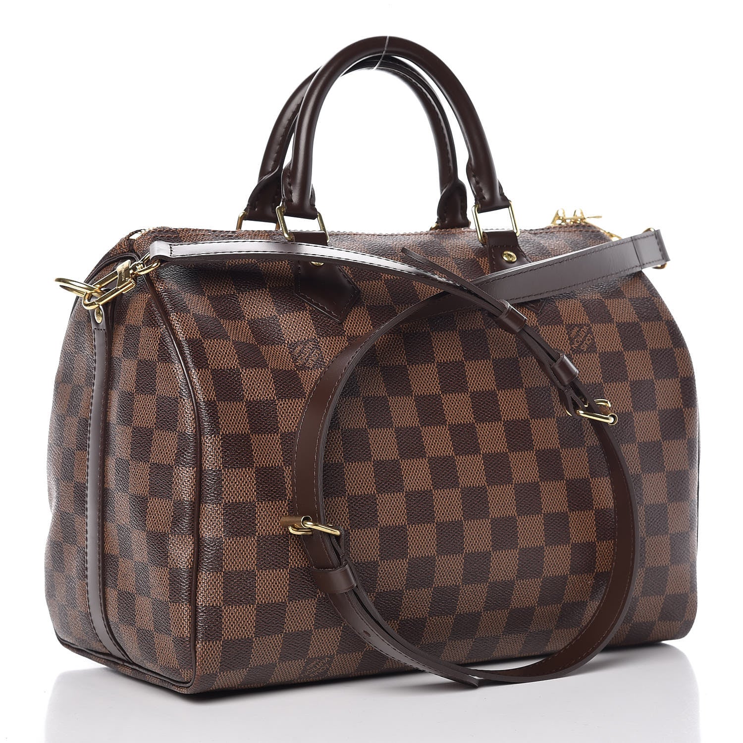 Louis Vuitton Damier Ebene Speedy Bandouliere 30 3 of 10