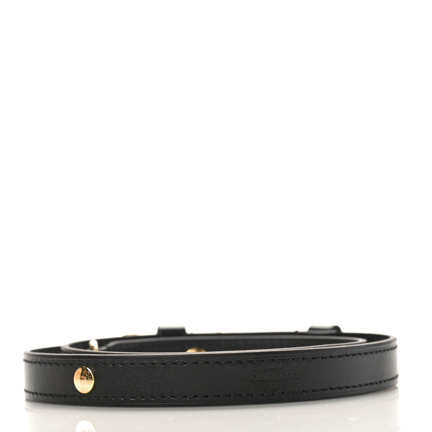 Louis Vuitton Calfskin Boulogne NM Strap Black 2 of 4