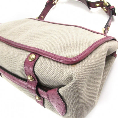 Louis Vuitton Trianon Ostrich Sac Express GM Lilac 6 of 10