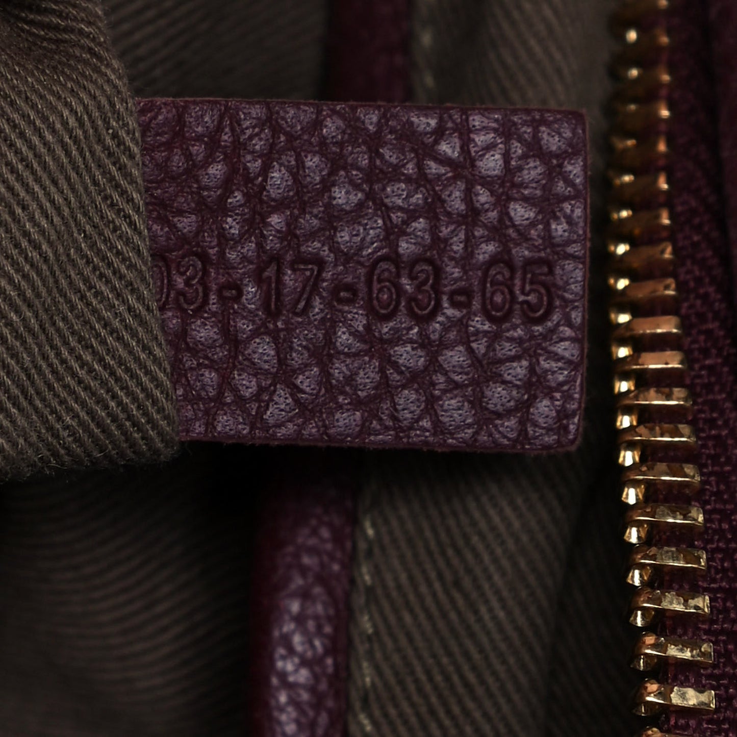 Calfskin Medium Marcie Satchel Dark Velvet