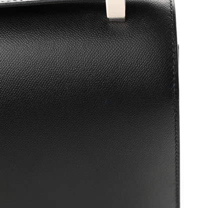 Hermes Grained Monsieur Lizard Constance 24 Black Ombre 11 of 12