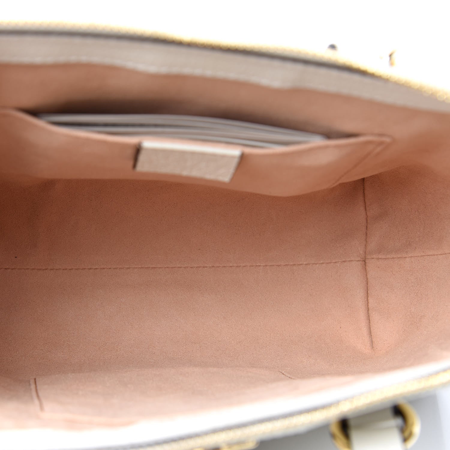 Gucci Textured Calfskin Web Small Ophidia Tote Bag Mystic White 5 of 11
