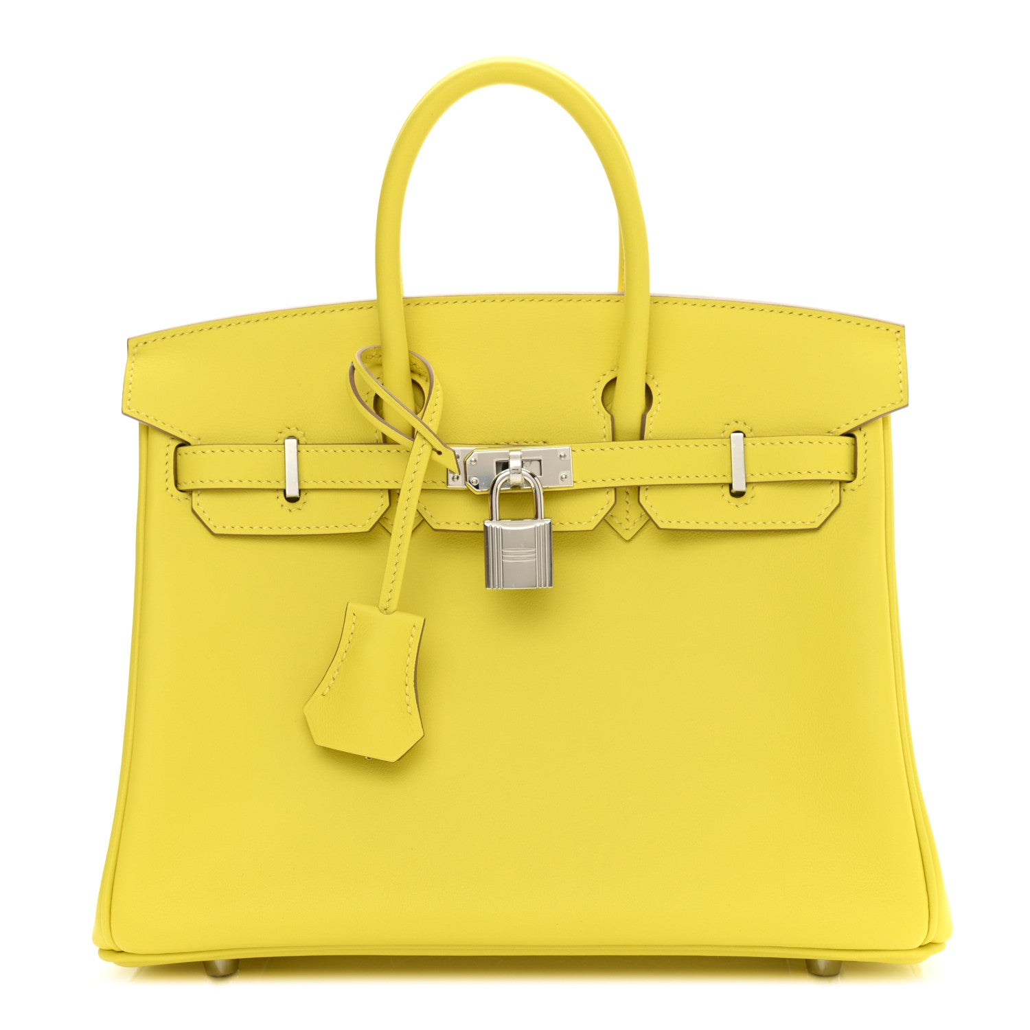 Hermes Swift Birkin 25 Lime 1 of 10