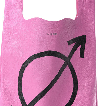 Balenciaga Agneau Arena All Gender M Supermarket Shopper Rose Bonbon 9 of 11