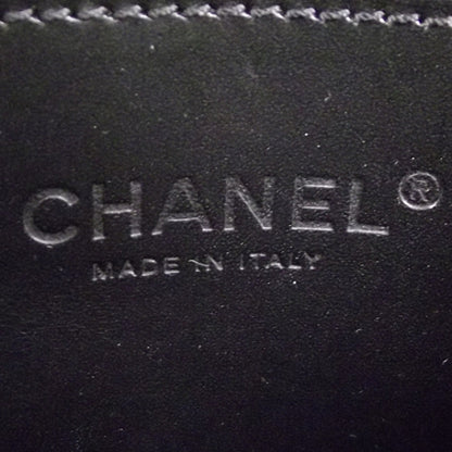 Chanel Leather Signature Coins Chains Bag 7 of 8