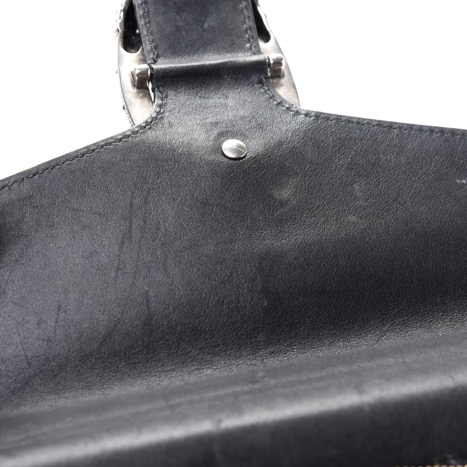 Gucci Calfskin Studded Small Dionysus Shoulder Bag Black 16 of 18